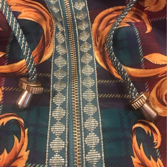 Vintage Margos Jacket Windbreaker Chain Link Ángel Cherub Woman’s Large - Picture 5 of 11